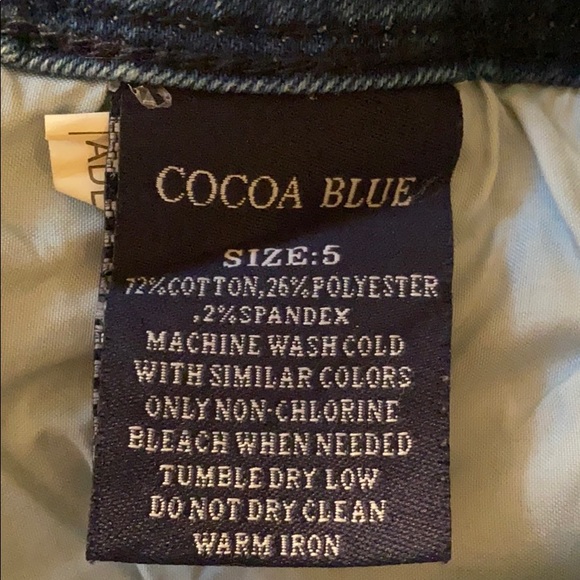 Cocoa Blue Prewash distress jeans - Picture 7 of 8